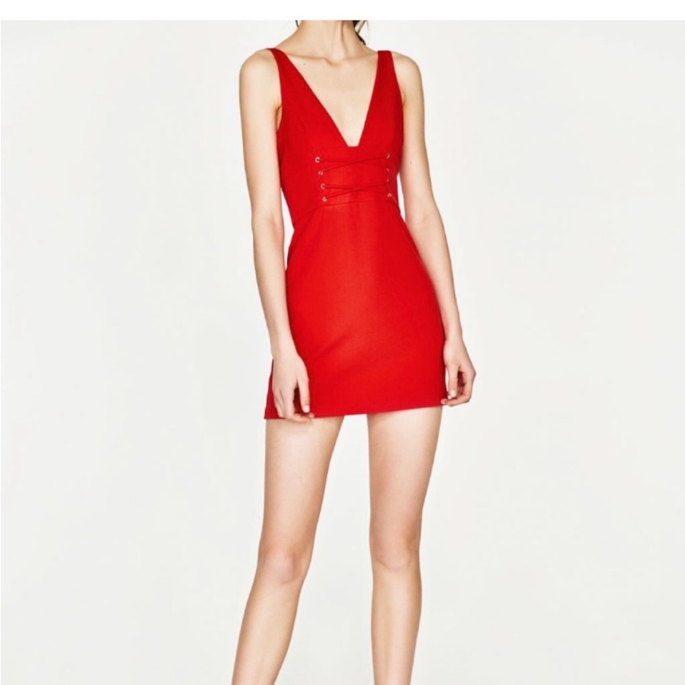 Zara Mini Bodycon Dress - Picture 2 of 7